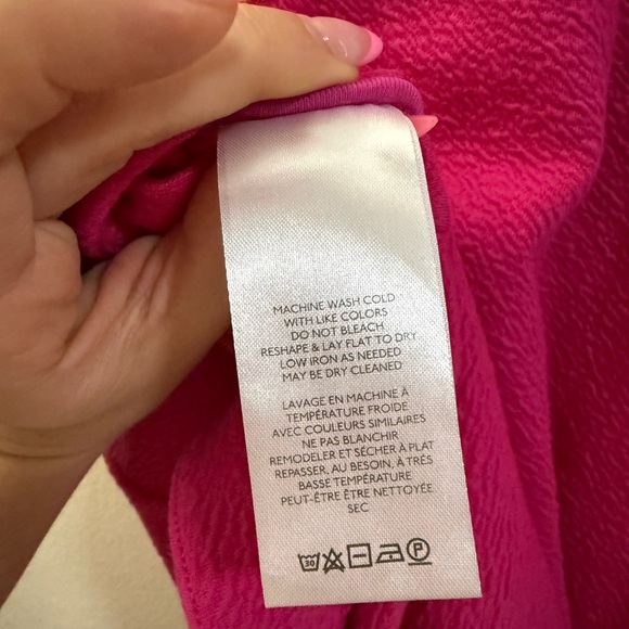 NWT‎ Maeve Anthropologie Keyhole Textured Pink Mini Dress - XXS - Picture 10 of 13